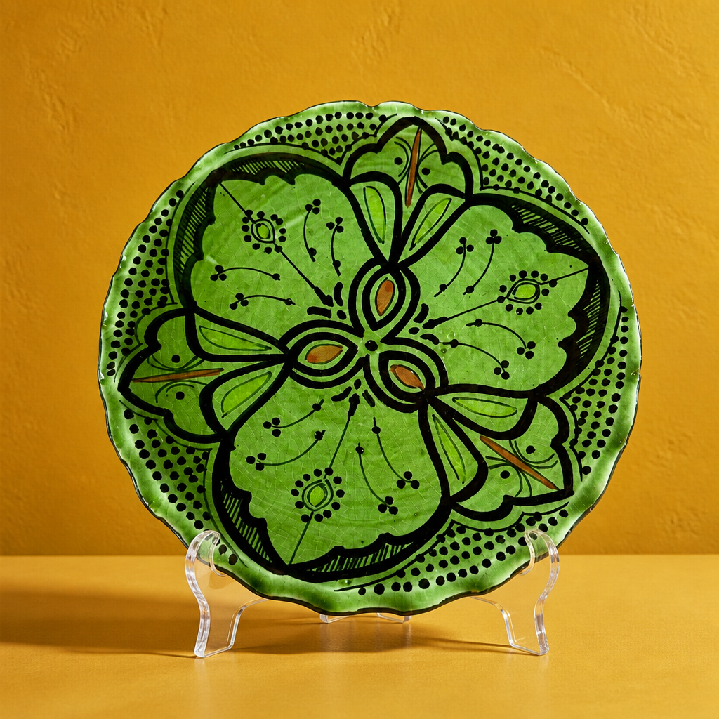 Hand-painted Ceramic Plate