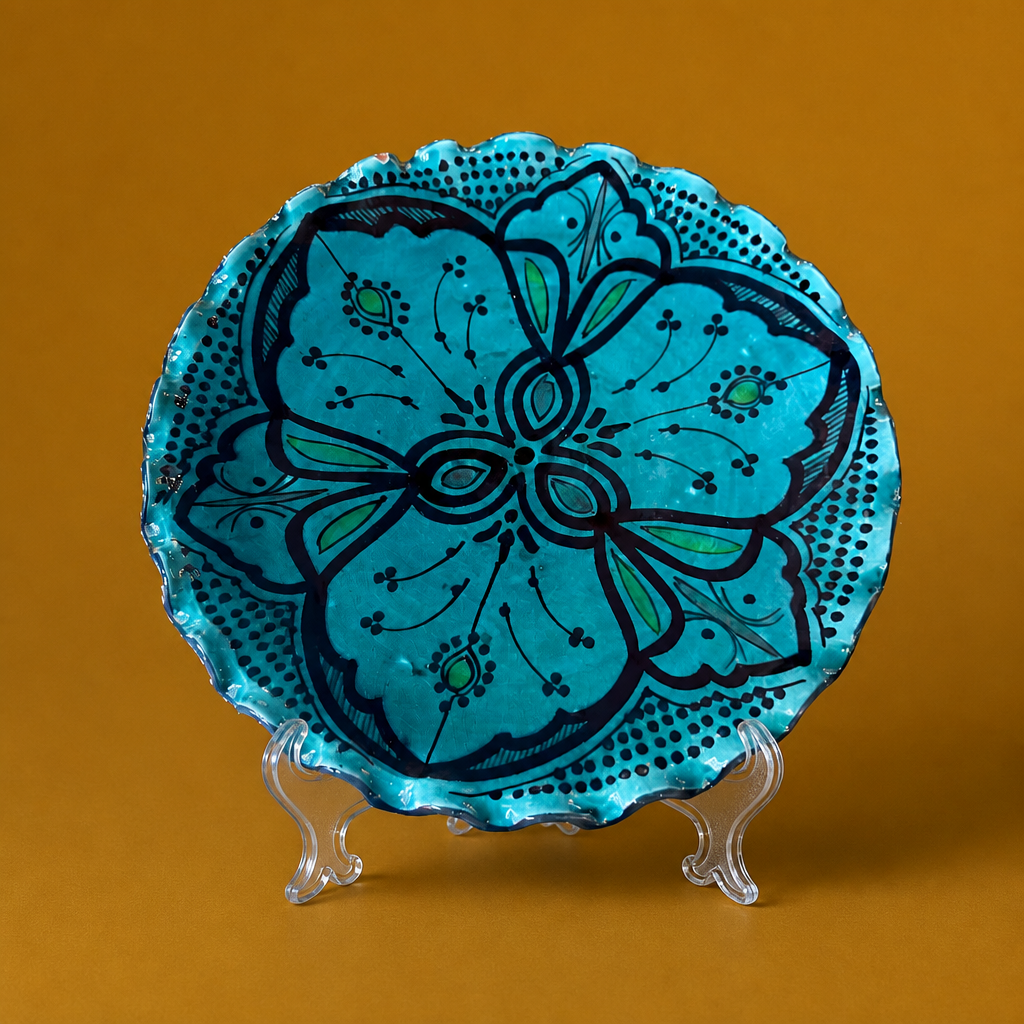 Hand-painted Ceramic Plate