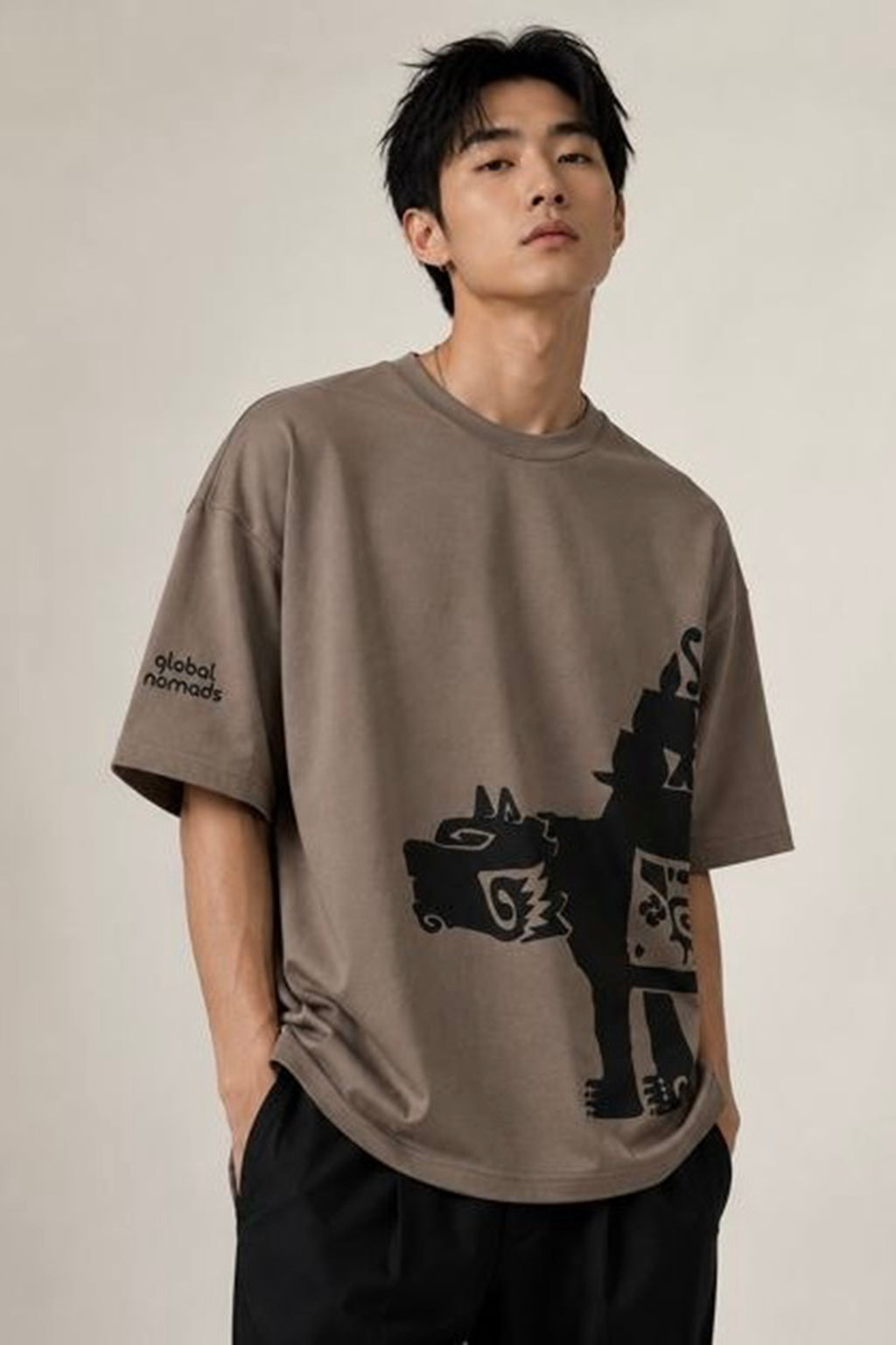 GN-AW Supreme T-shirt Latte