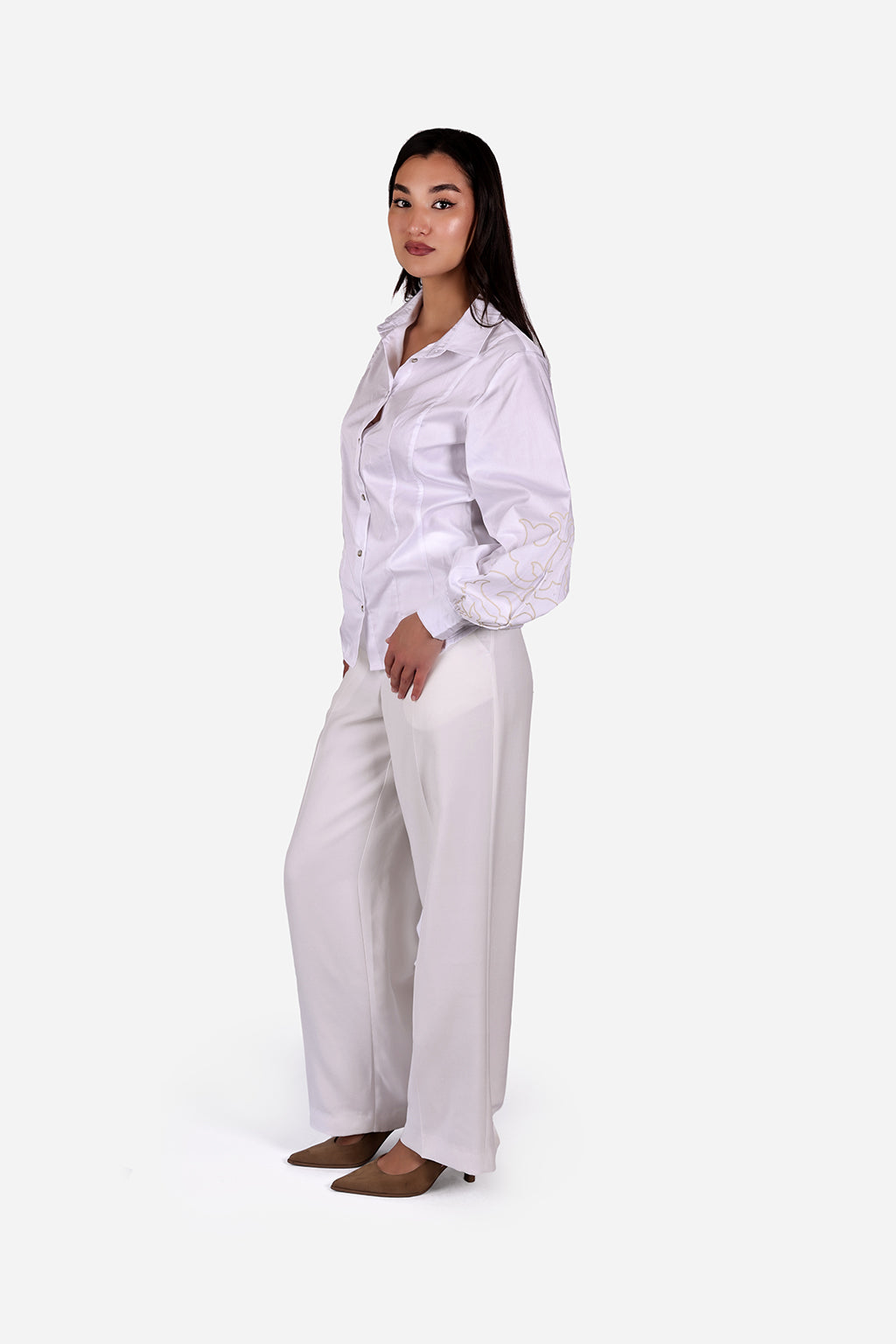 GN-AW Blouse Poplin White