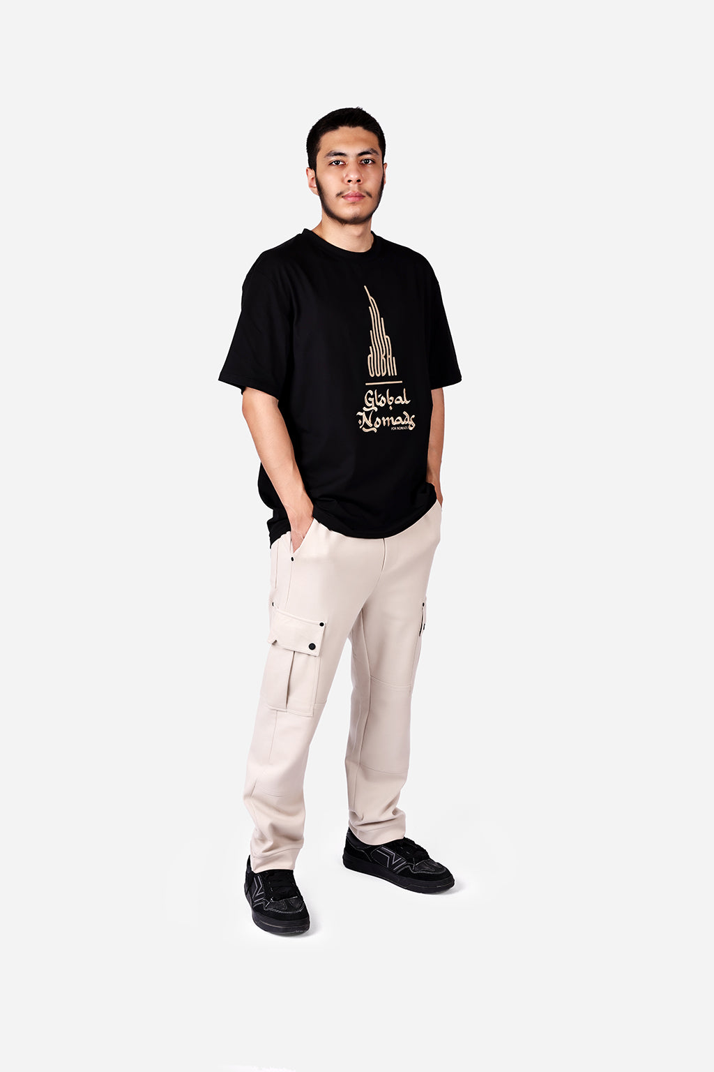 GN-AW Interlock Trousers Stone