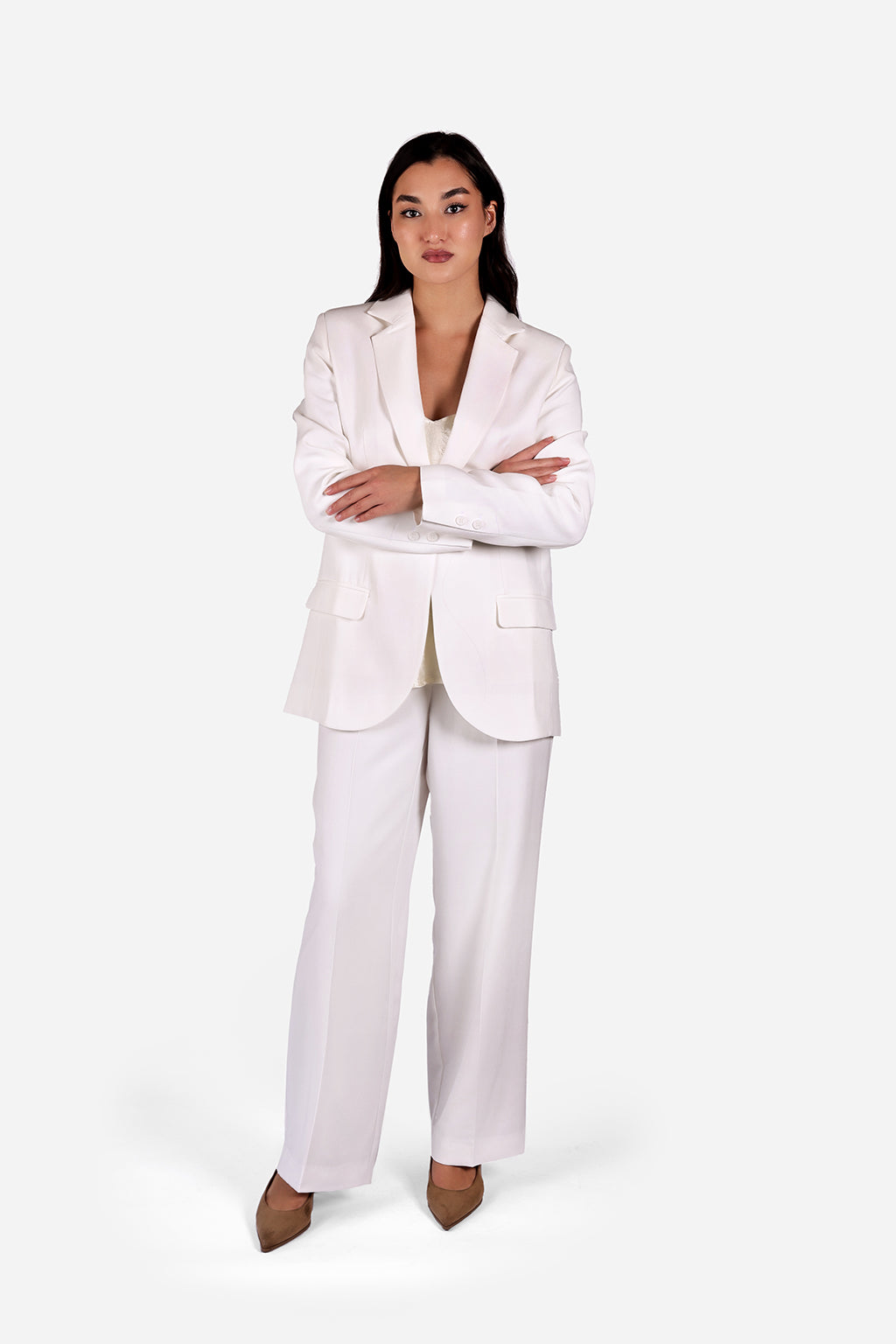 GN-AW White Jacket Twill White