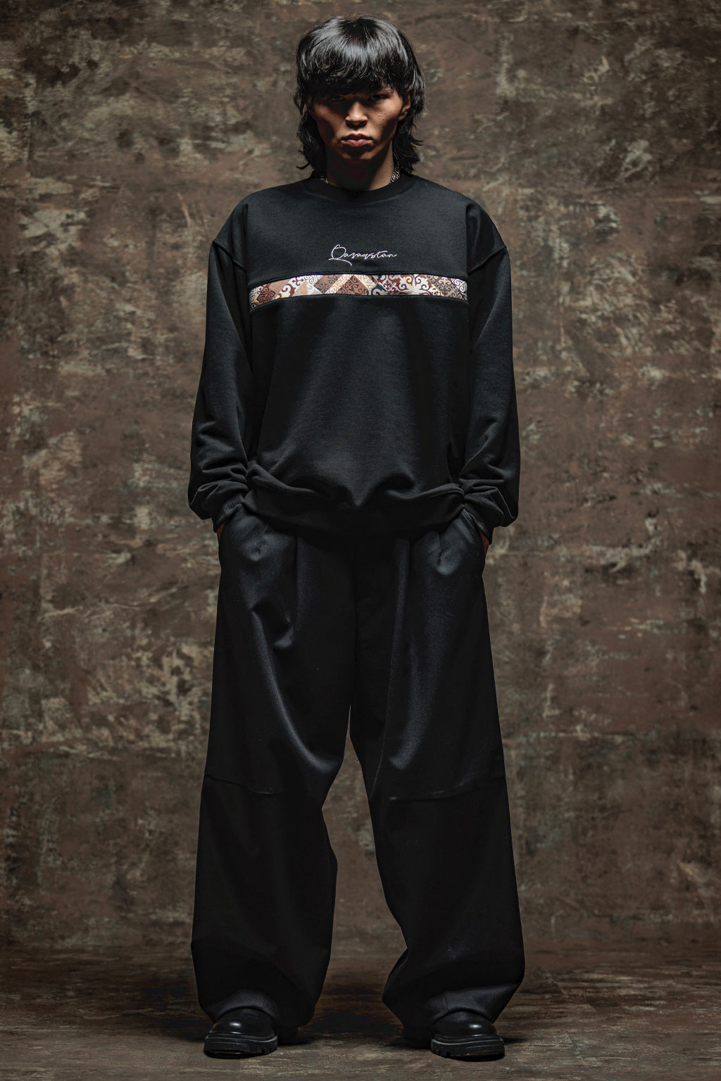GN-AW Sweat-shirt Fleece Black