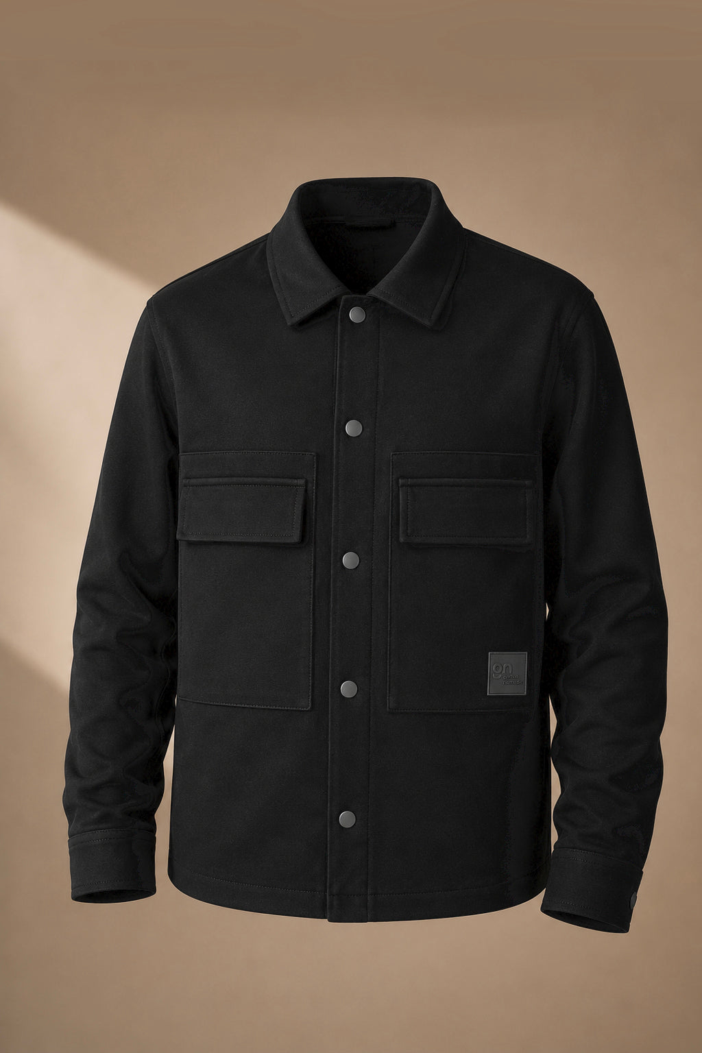 GN-AW Interlock Overshirt Black S