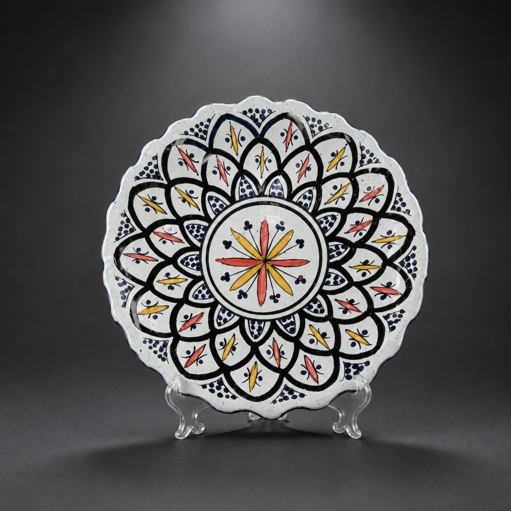 Hand-painted Ceramic Plate