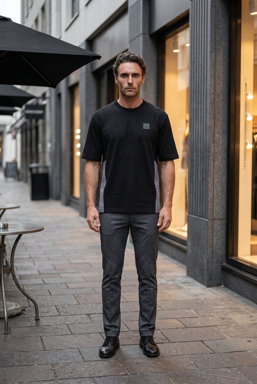 Fleece Sweat-shirt - Black