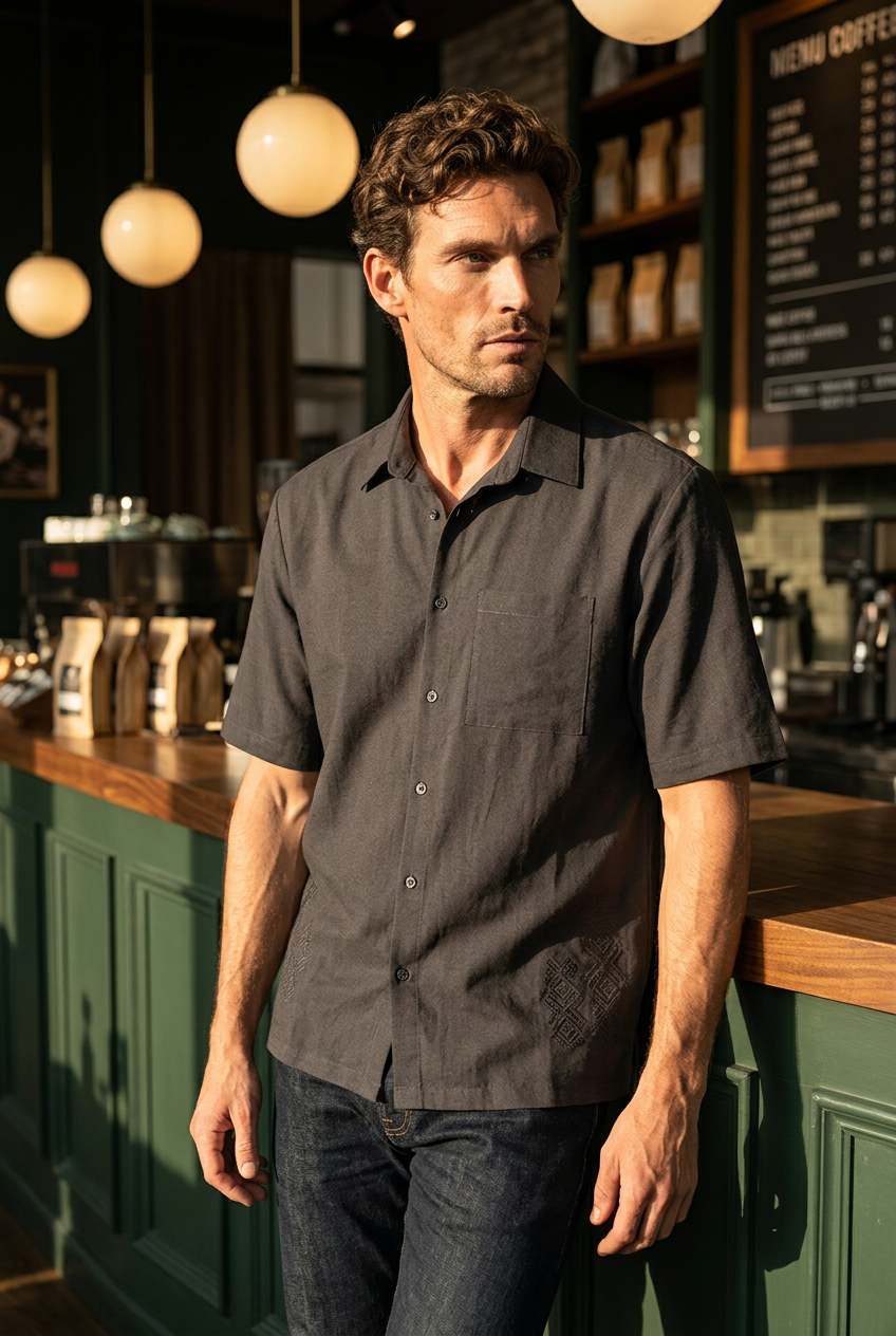 Tencel Shirt - Olive