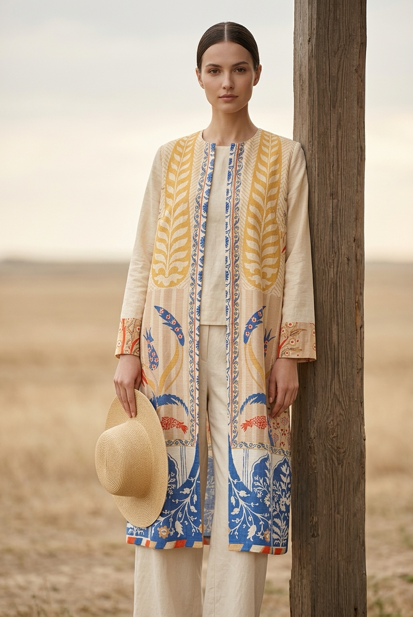 Linen Abaya
