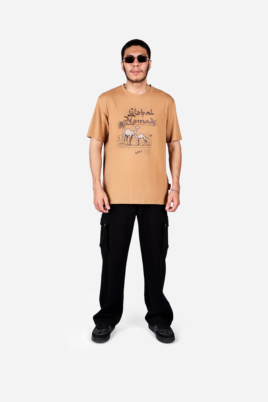T-shirt M-TER-S7736(5)-JER-326 Camel