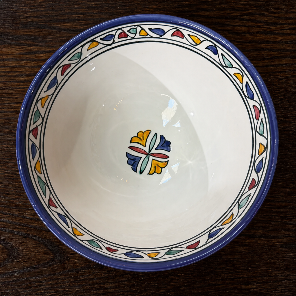 Ceramic Bowl with Decorative Pattern