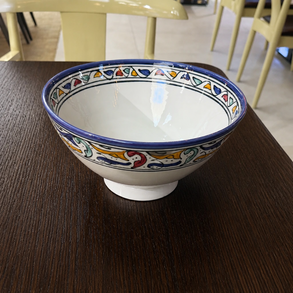Ceramic Bowl with Decorative Pattern