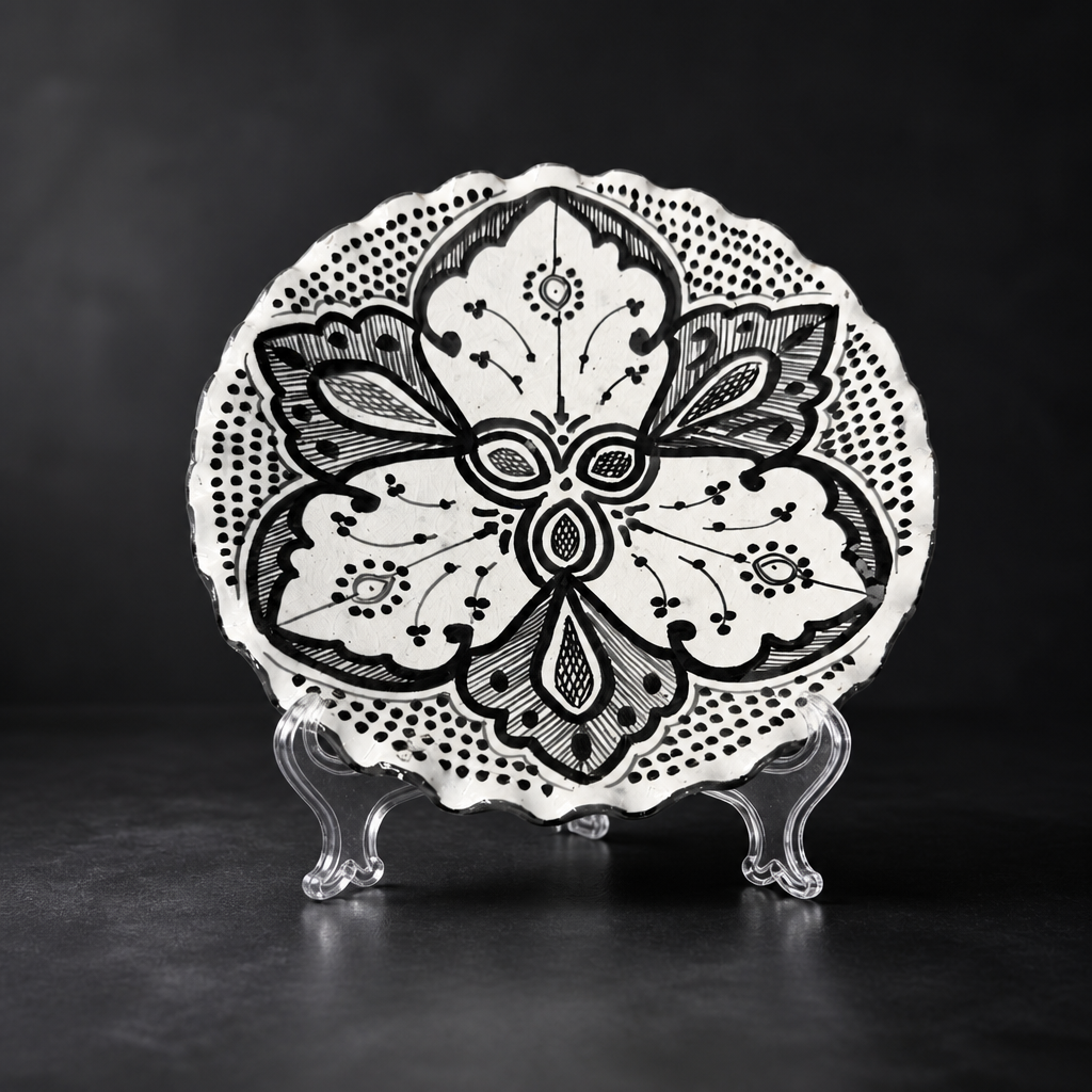 Hand-painted Ceramic Plate