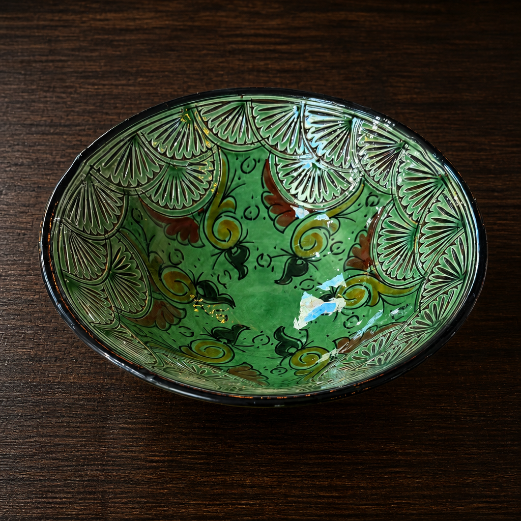 Designer Fruit Bowl - Green