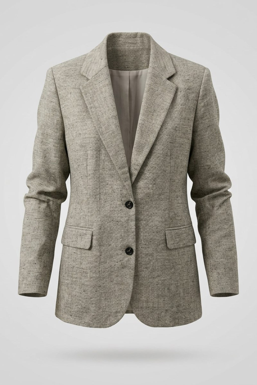 Linen Jacket - Ivory