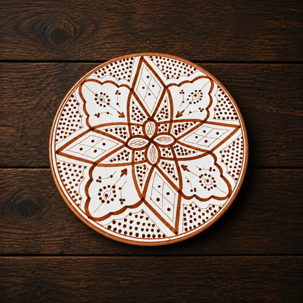 Hand-painted Ceramic Plate