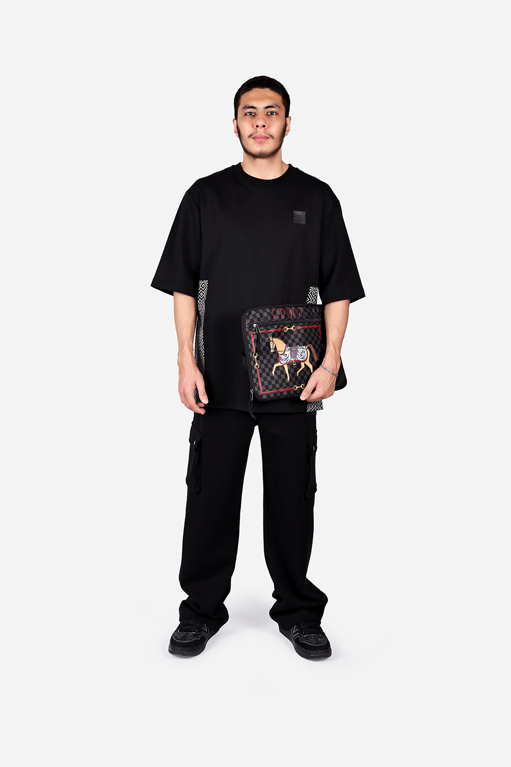 GN-AW Fleece Sweat-shirt Black