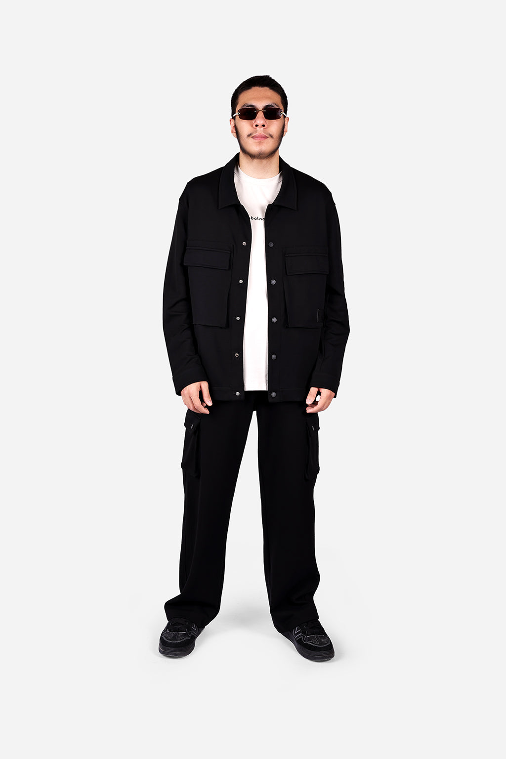 GN-AW Interlock Trousers Black