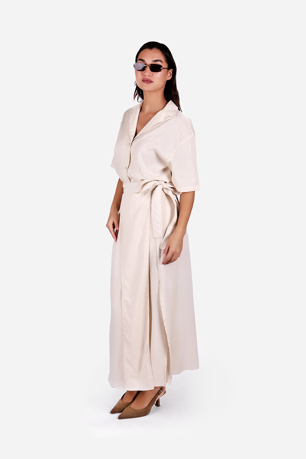 GN-AW Skirt Linen Ivory