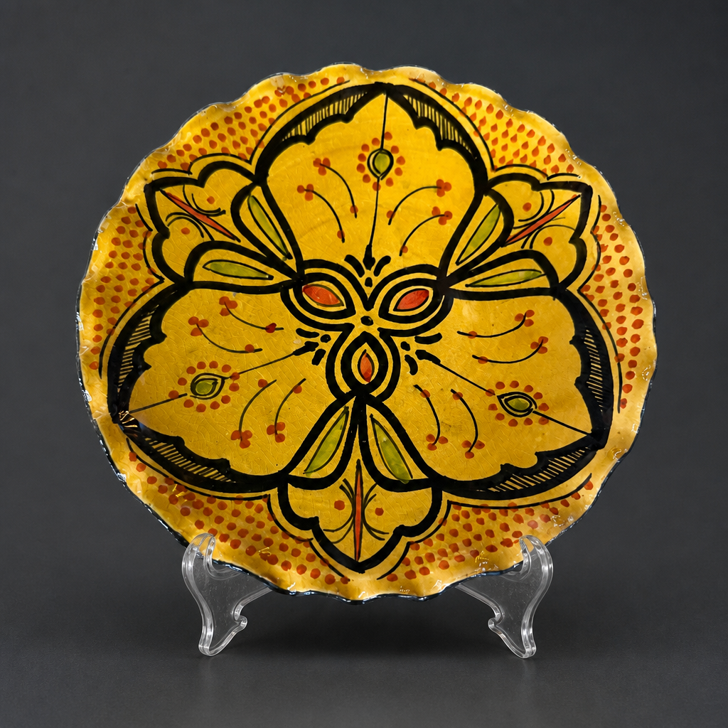 Hand-painted Ceramic Plate