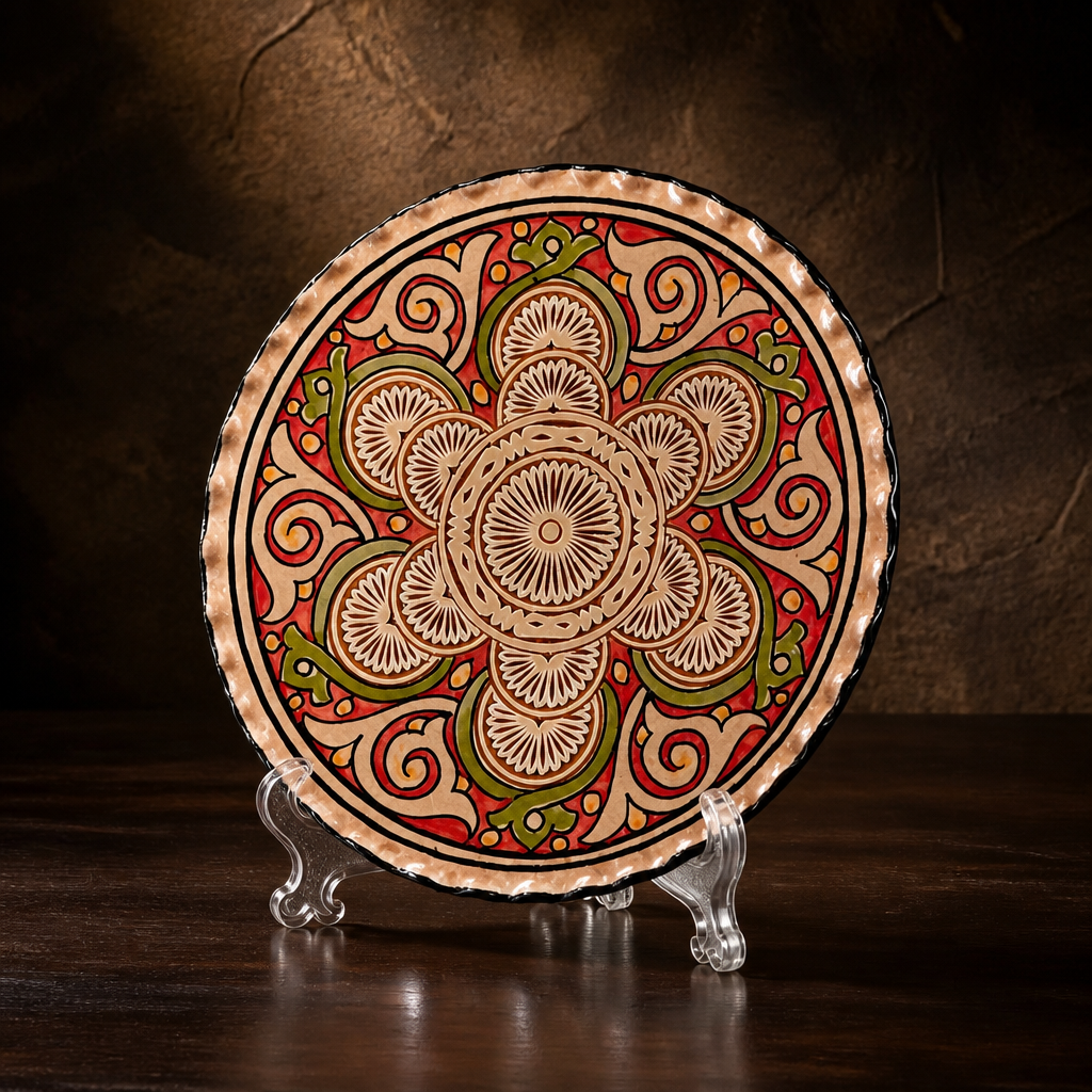 Hand-painted Ceramic Plate