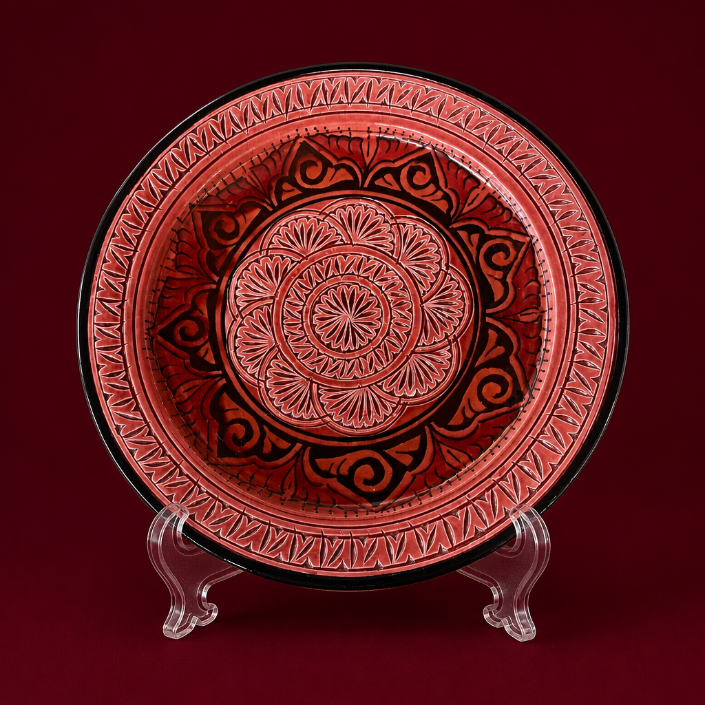 Hand-painted Ceramic Plate