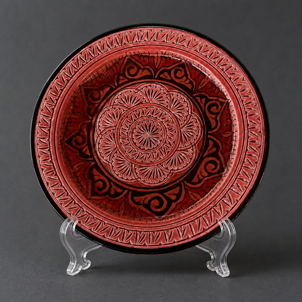 Hand-painted Ceramic Plate