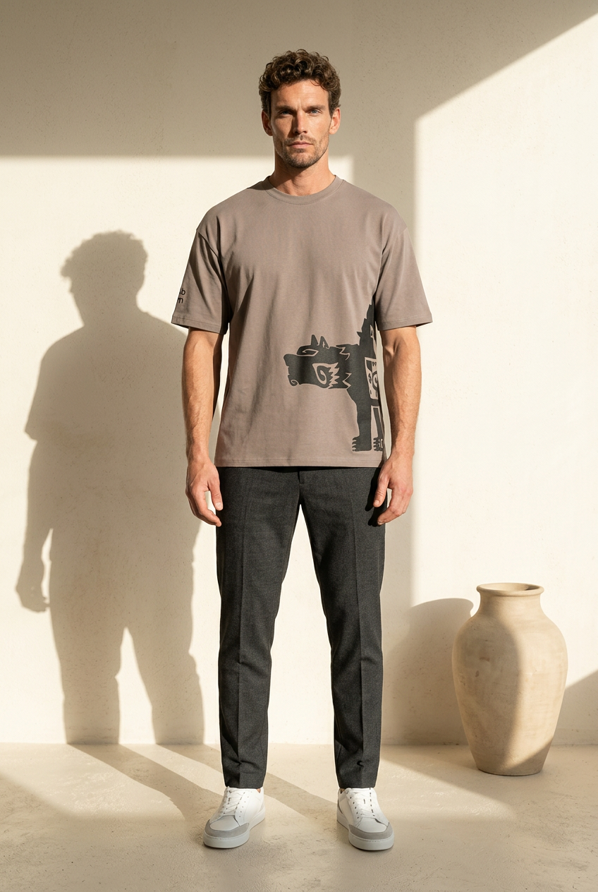 Supreme T-shirt - Latte