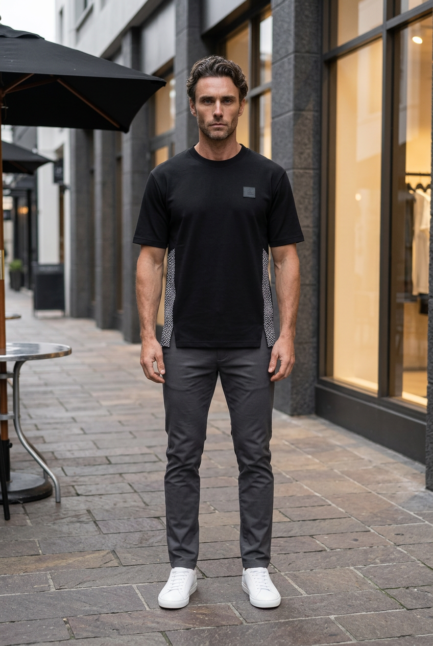 Fleece Sweat-shirt - Black