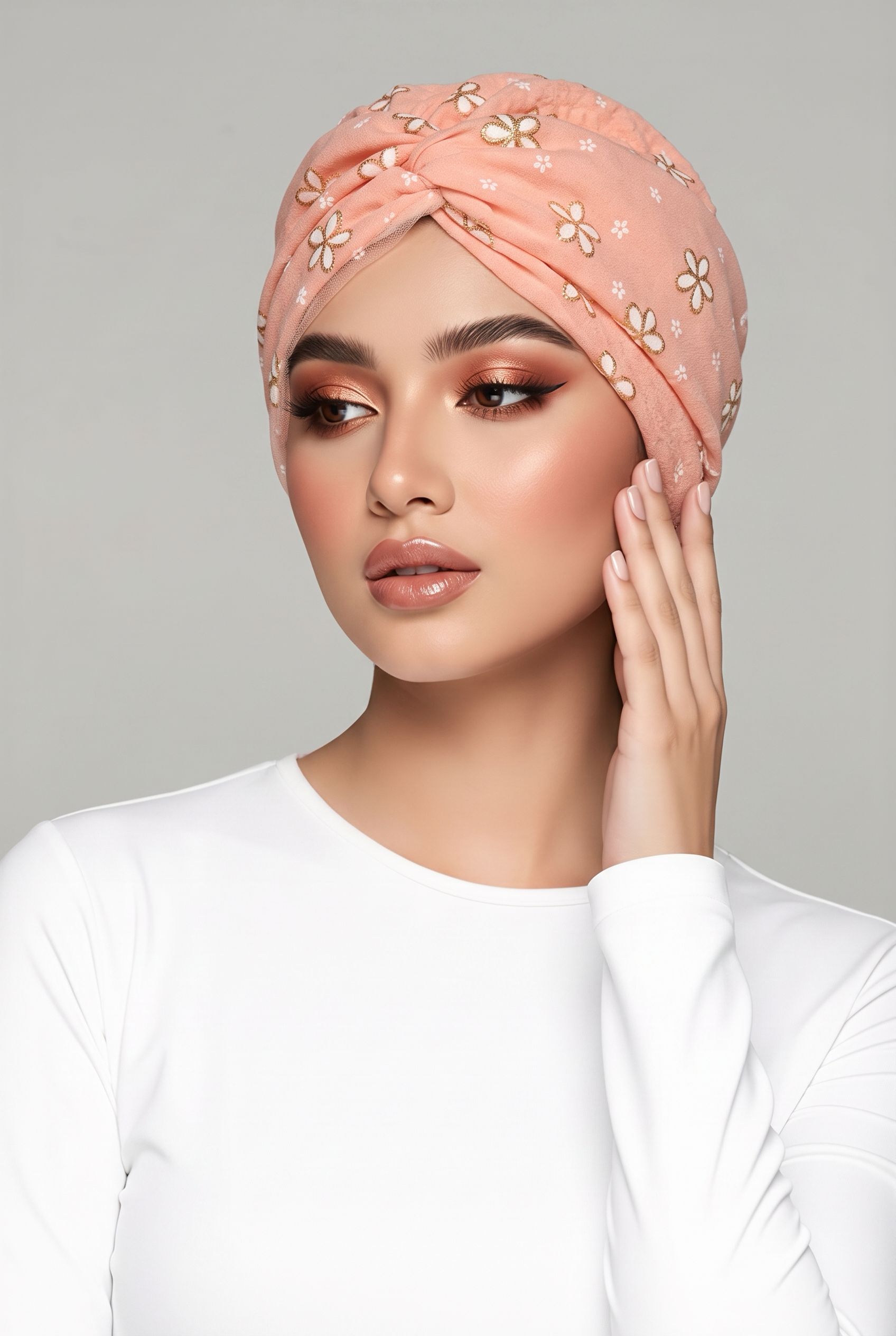 Mash Quilted Turban - Pink