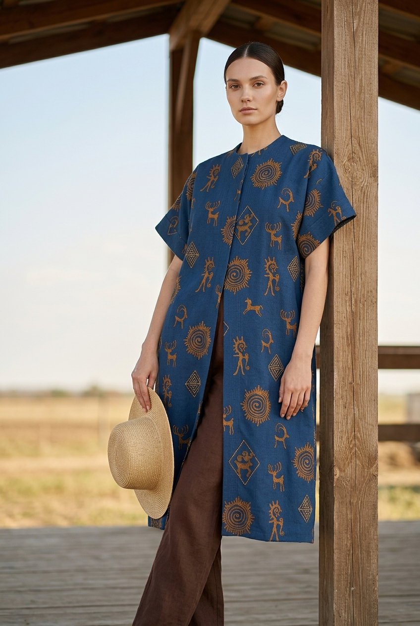 Nomadic Dress - Petroglyphs