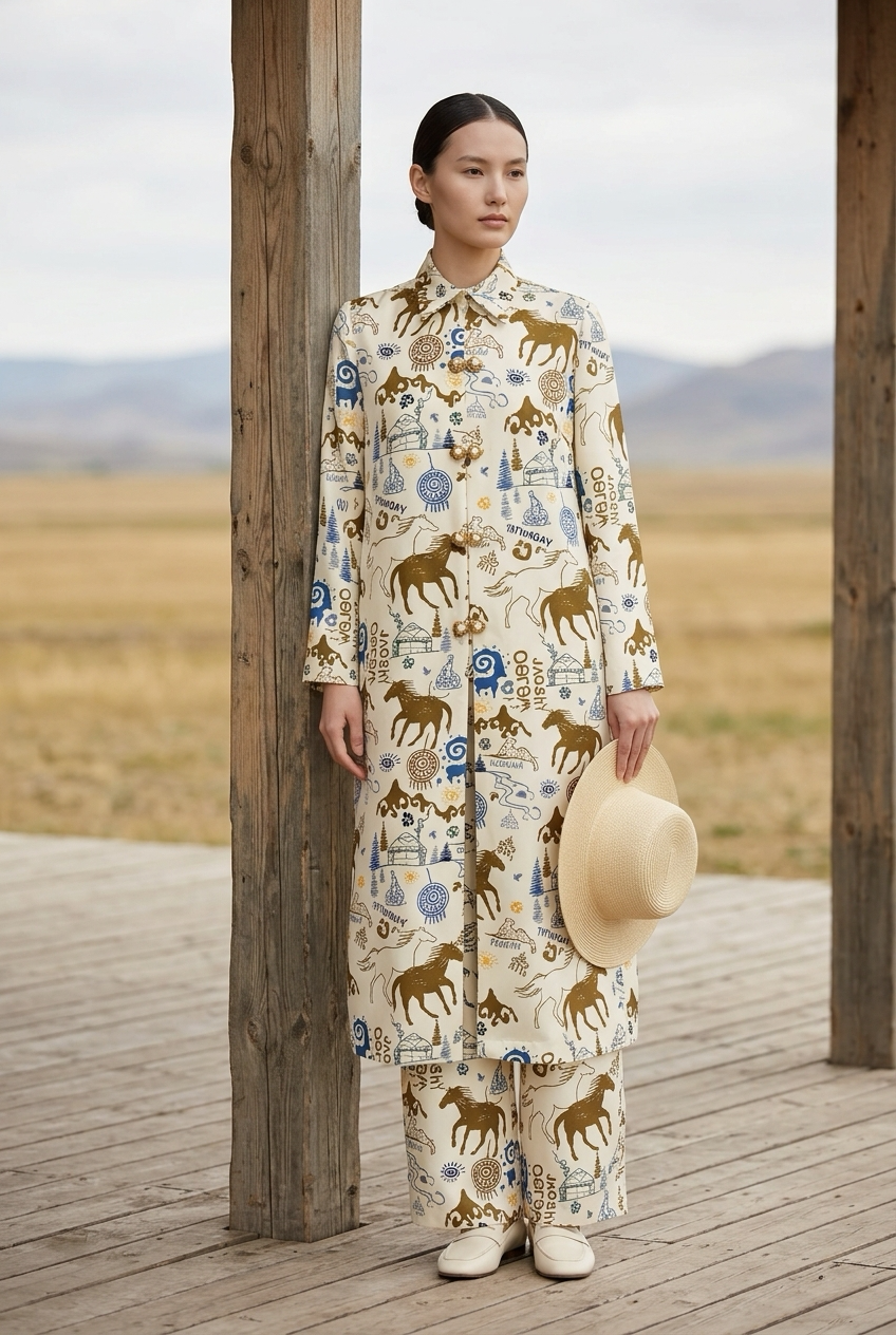 Nomadic Dress Shirt - Horses