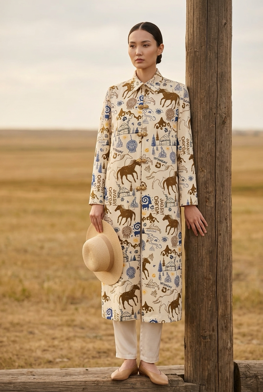 Nomadic Dress Shirt - Horses