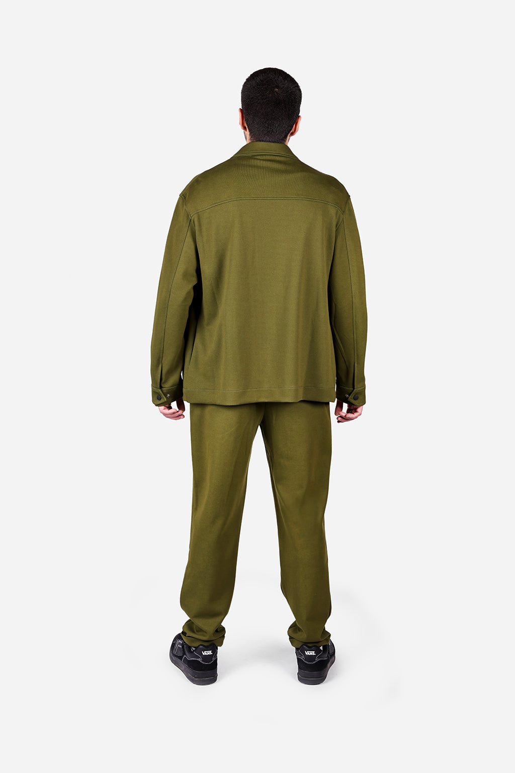 GN-AW Interlock Overshirt Khaki