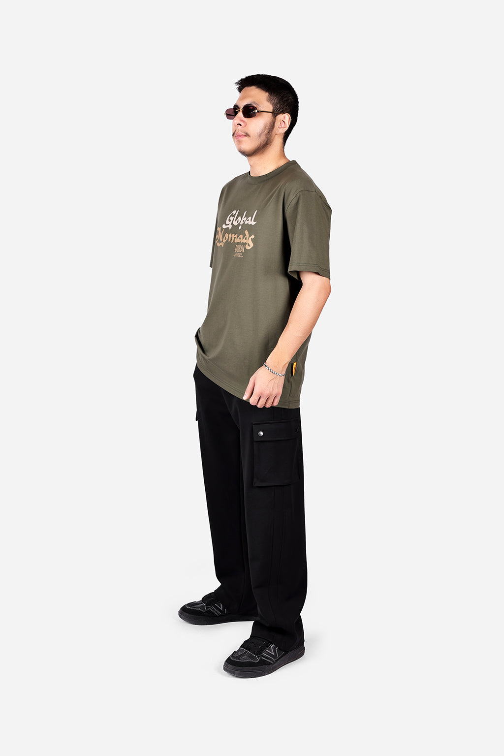 T-shirt M-TER-S7736(7)-JER-326 Khaki
